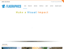 Tablet Screenshot of flagraphics.com